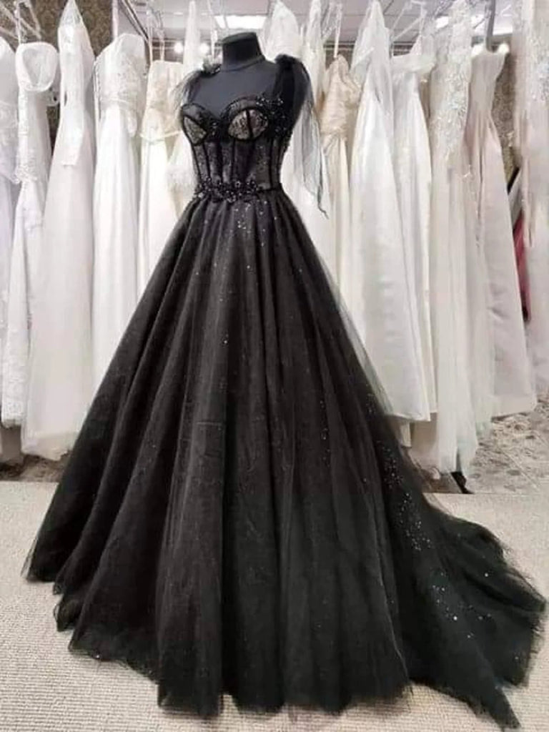 black wedding dresses near me